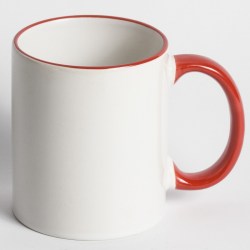 Чашка Handle, 330 мл, красный (211321)